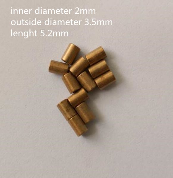 

10pcs/lot copper base small bearing metallurgical parts metallurgy oil bushing porous mini bearing copper sleeve