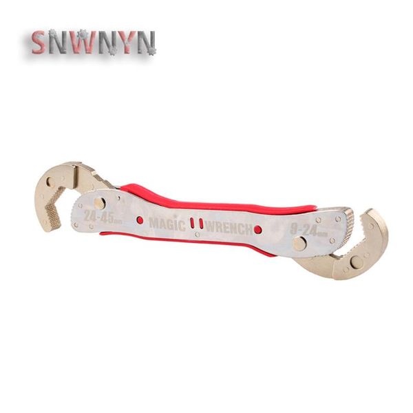 

adjustable 9-45mm magic wrench multi-function spanner tools universal wrench pipe home hand tool plumbers repair tools