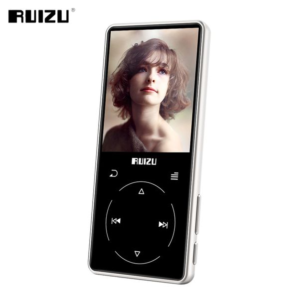 

ruizu d16 metal bluetooth mp3 player portable audio 8gb music player with built-in speaker fm radio,recorder,e-book,video player