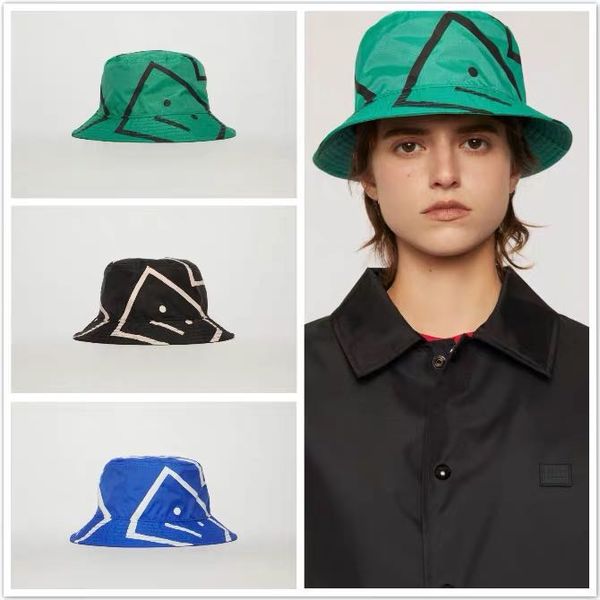 

2020 ac studios smiling face hat women tassel floppy cap ladies wide brim beach summer men bucket hats cotton foldable chapeu