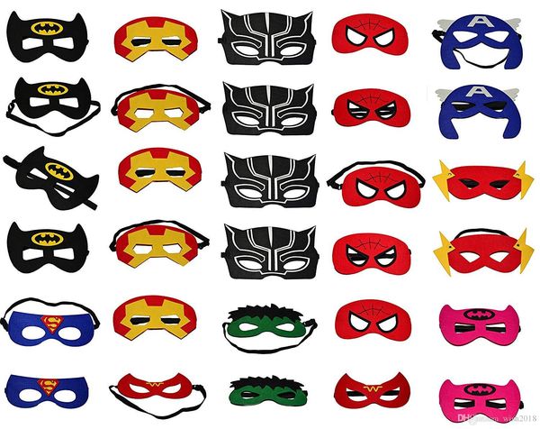 

маски superhero для вечеринок и подарков для детей - супергерои маски для вечеринки по случаю дня рождения