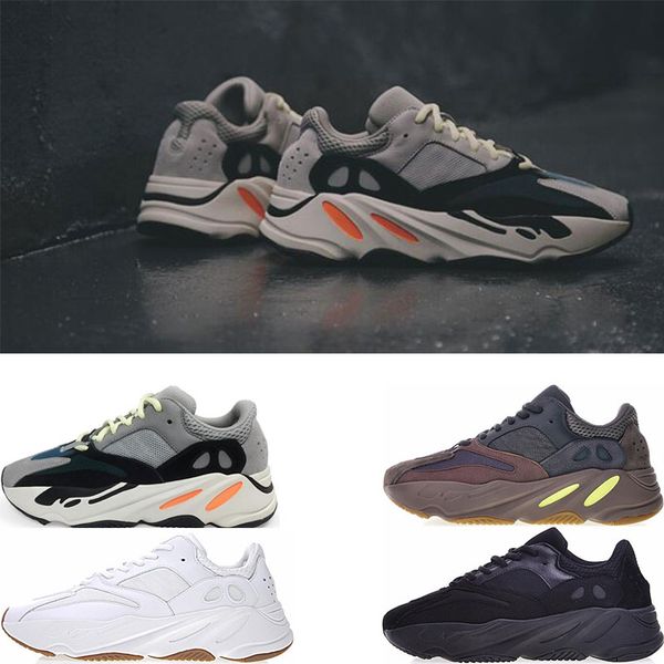 

2019 700 лиловые кроссовки мужская волна Бегун 700 Kanye West дизайнер кроссовки Женские Zapatos Hombre Марка спортивные тренеры размер 36-46