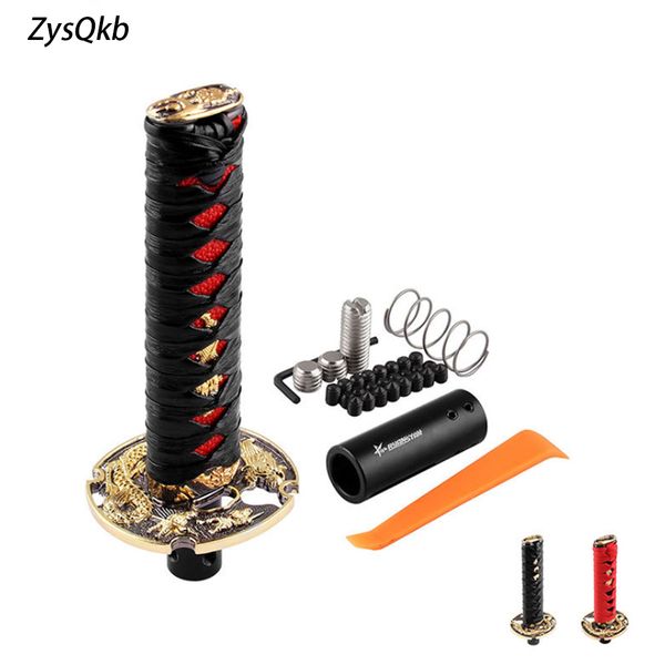 

jdm katana gold dragon sword auto automatic transmissions car shift shifter lever knob metal samurai for universal