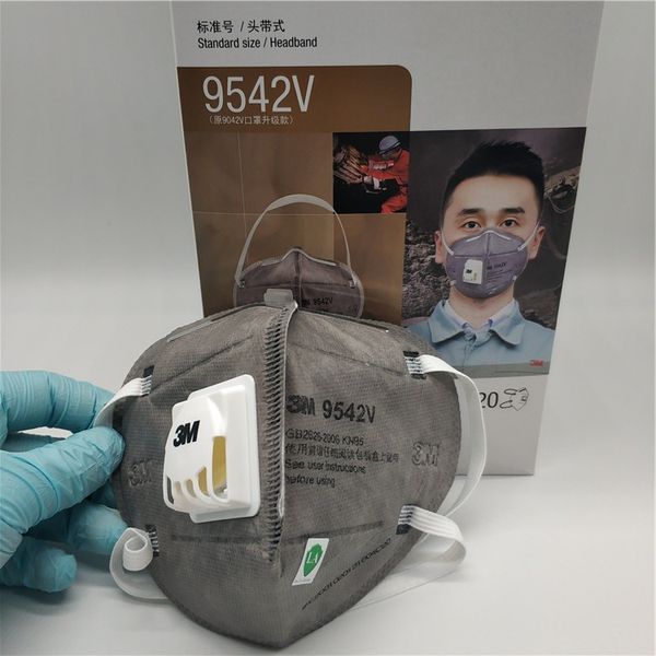 

оригинал 3m kn95 n95 маска 9542v с клапаном n90 ffp2 ffp3 антипылевой защитный пылезащитный pm2. 5 маска быстро dhl бесплатно