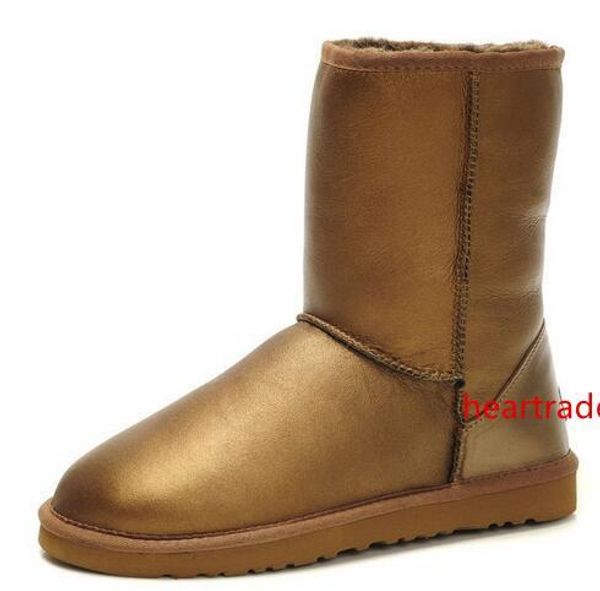 

women boots australian boots women snow boots waterproof leather winter warm outdoor short boot winter shoes ivg size us4-14