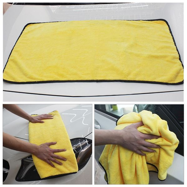 

car wash absorbent microfiber towel car cleaning drying cloth extra large size 92*56 cm drying towel cleaning