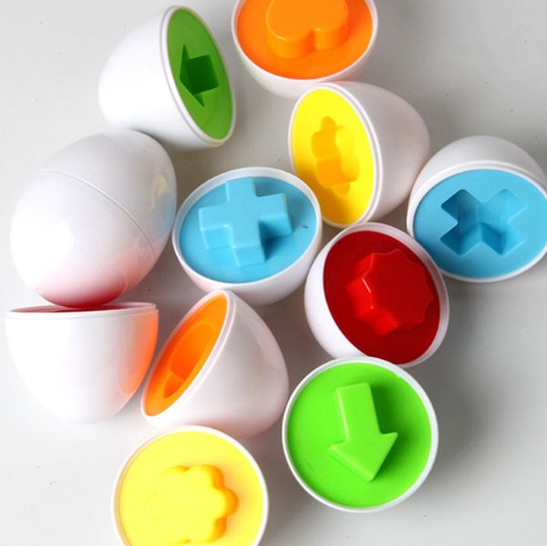 

children's educational simulation egg matching and assembling early education toys