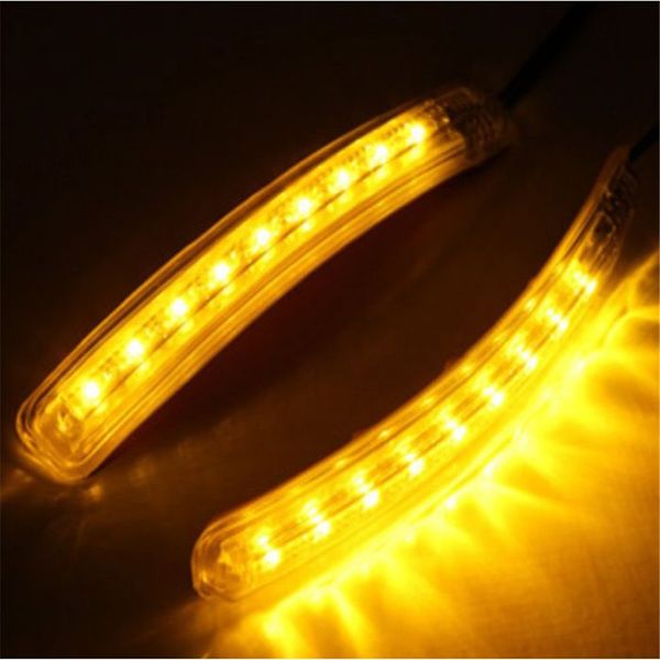 

universal 2 car led bulbs smd 8led 12v rearview side mirror turn signal lights drop shipping