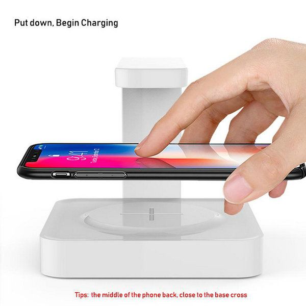 

2020 hairclippersshop micro usb2.0 uv lamp sterilizer smart wireless charging uv disinfection holder for mobile phone