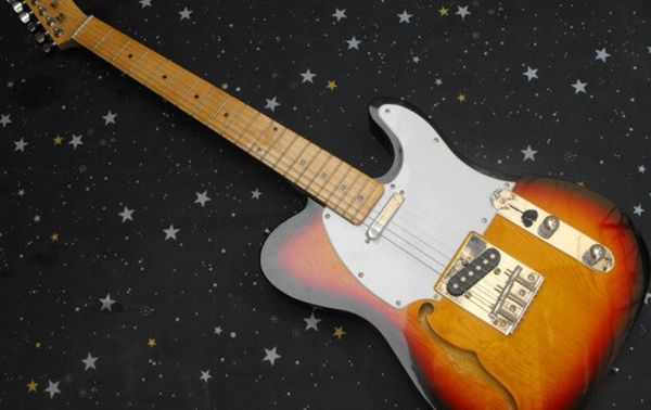 

telecaster электрогитара джаз sunburst бесплатная доставка