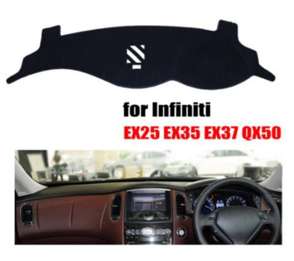 

rkac car dashboard covers mat for infiniti ex25 ex35 ex37 qx50 right hand drive dashmat pad dash cover auto accessories