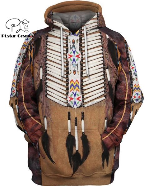 

индейские 3d толстовки / кофты tee мужчины женщины новая мода капюшоном зима осень длинным рукавом пуловер стиль стрит-8, Black