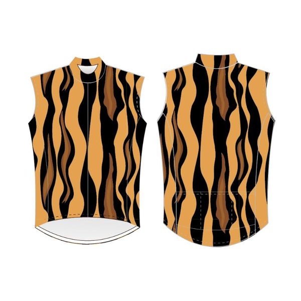 

customized pro team cycling vest road racing cycling gillets motorcycle cross vest, Black