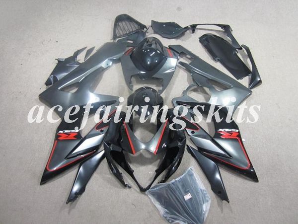 

4gifts new abs motorcycle full fairings kits fit for suzuki gsx-r1000 k5 2005 2006 05 06 bodywork set gray