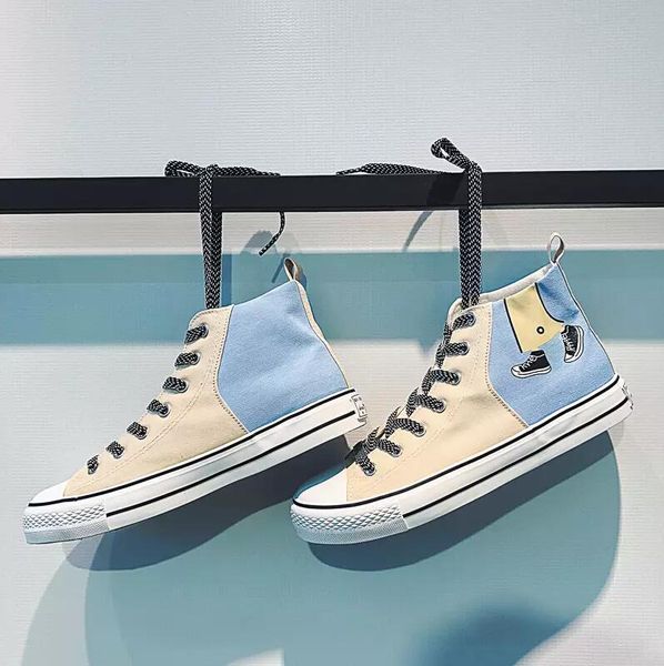 

fashion high sneaker shoes for men women black blue orange desinger mens lace up sport trainer outdoor jogging walking runner casual shoes