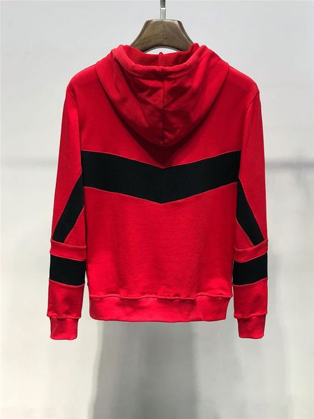 

wholesale mens hoodie autumn fashion style sweatershirt for men women new arrival hoodies jumpers terry sweater striped hoodie size m-3xl, Black