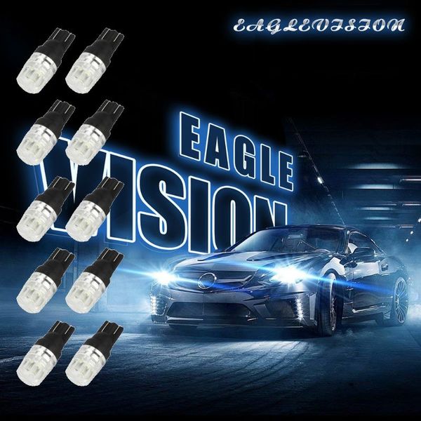 

10pcs dc12v t10 car width lamps lighting side interior lights decoding light