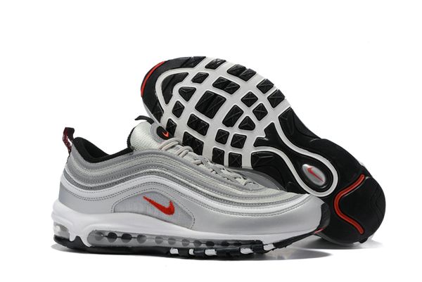 

2019 air max undefeated 97 lx ultra og plus mens air 97 running shoes cushion silver gold deluxe se sneakers athletic designers max shoes, Black