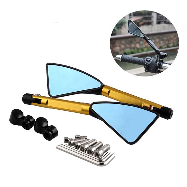 

cnc алюминиевый универсальный задняя сторона зеркала заднего вида мотоциклов скутер street bike