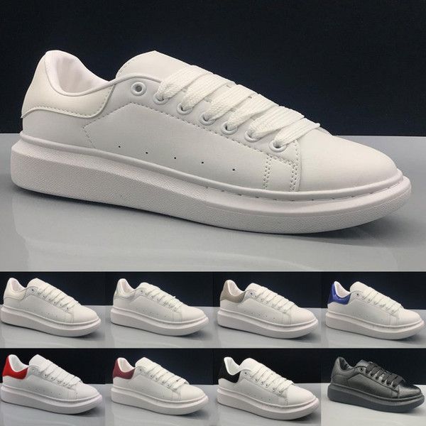 

discounts designer casual shoes white black gold red men women leather shoe fashion classical platform party trainer sports sneakers