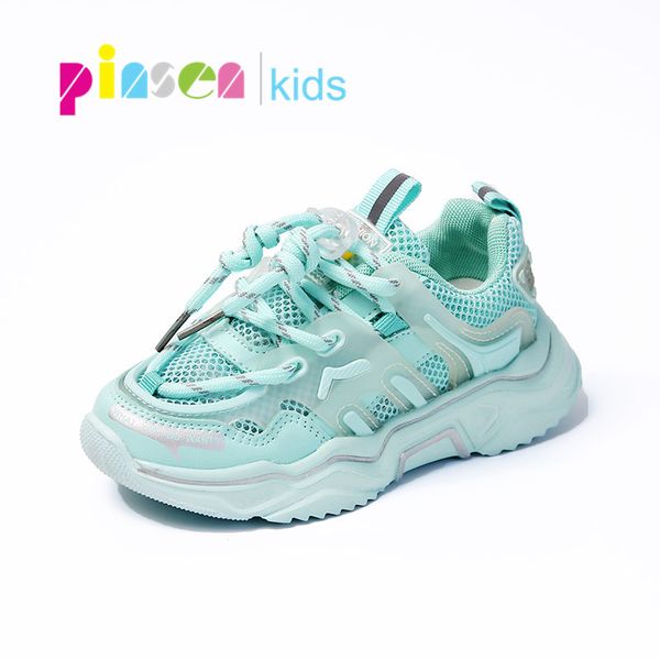 

pinsen 2020 кроссовки обувь мальчики весна дети спортивная обувь для девочек мода удобные повседневные малышей для девочек, Black;red