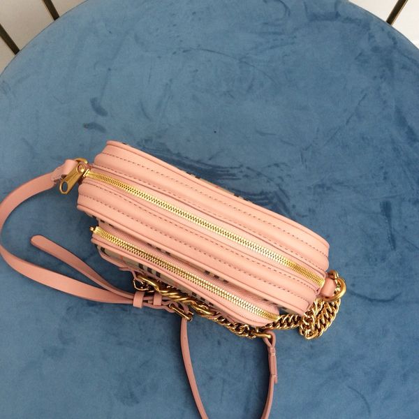 

New arrival original quality luxury link camera bag brand de igner fa hion houlder cro body bag