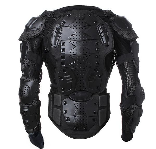 

professional motorcycle rider with armored anti-collision armor protection m-xxxl