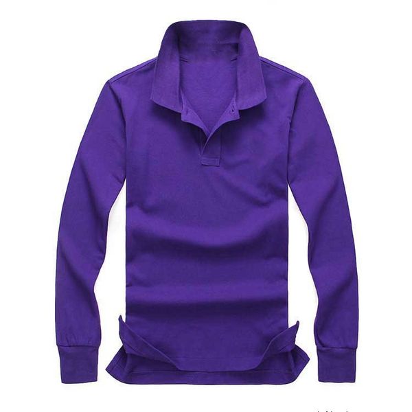 

mens designer long casual autumn shirt 100% new polo fashion long-sleeved men's shirt winter polo high-quality sleeve horse and cot mgd, Black
