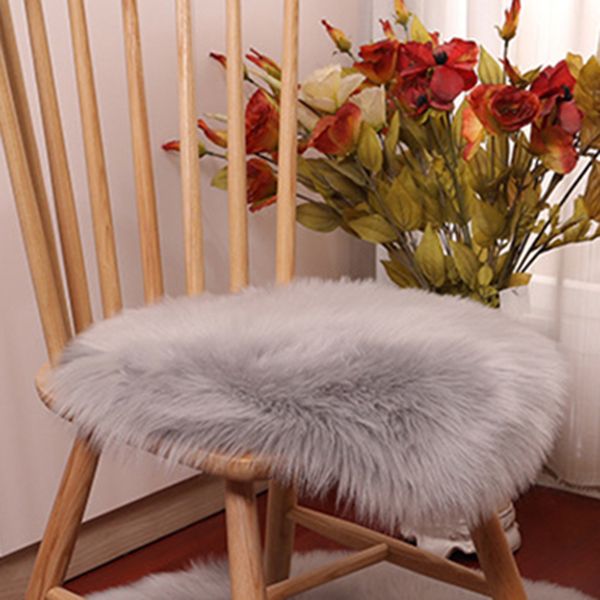

round carpet rug play tent living room 40/90cm plush soft children floor mat area home textile living room bedroom