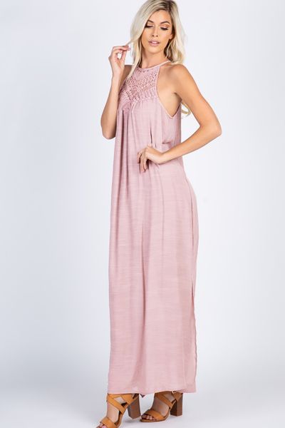 

2019 dhl женщин холтер шеи кружева лоскутное спинки свободные туника танк платье без рукавов повседневная топ платья, Black;gray