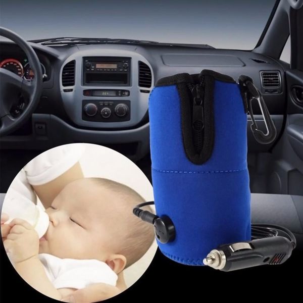 

USB Baby Bottle Warmer Portable Travel Milk Warmer Infant Feeding Bottle Heated Cover Insulation Thermostat Food Heater