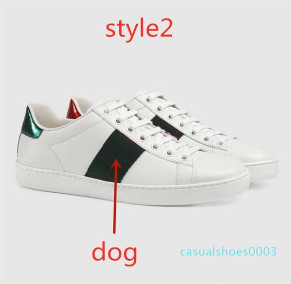 

sell designer sneakers summer new small white shoes 2020 spring and summer new lady small bee casual shoes mens designer shoes c03, Black
