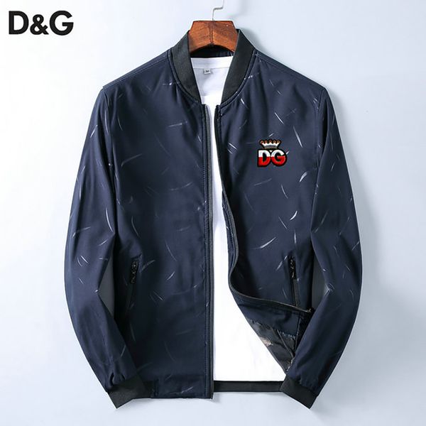 

dg men jacket mens designer jacket 20ss luxury classic embroidery logo casual comfort mens jacket printed fashion coat, Black;brown