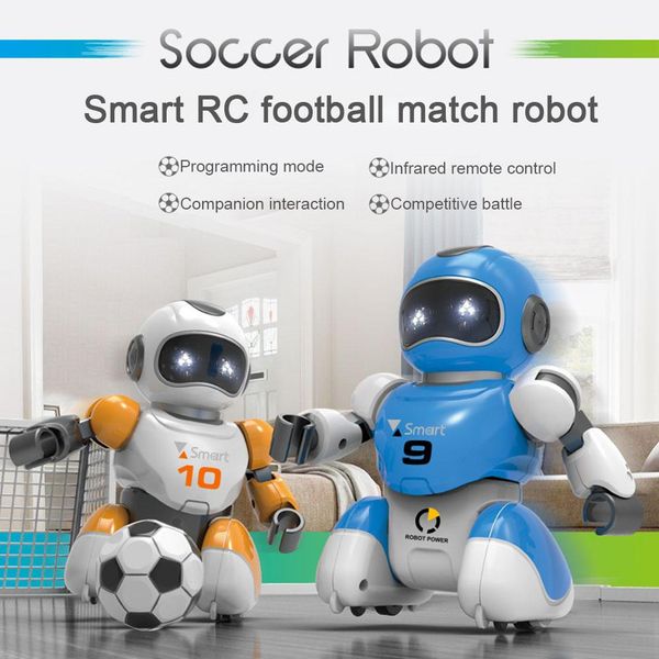 

smart usb charging pet smart robot rc soccer robot toy smart football game remote control robot toys gifts for children