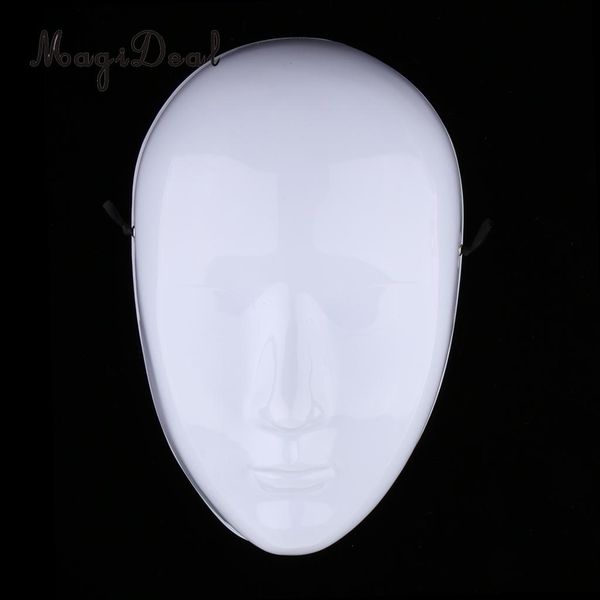 

white blank mask venetian masquerade mask vintage design costume party favor