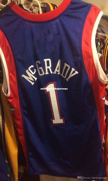 

wholesale tracy mcgrady 2004 jersey #1 mitchell & ness sewn t-shirt vest stitched basketball jerseys ncaa, Gray