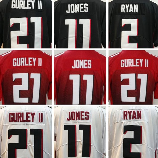 

new style women atlanta youth jersey falcon 21 todd gurley ii 2 matt ryan 11 julio jones ridley an stitched emboridered jerseys, White;black