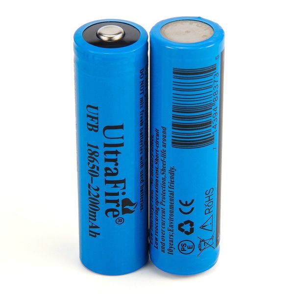 

ultrafire 18650 3.7v фактическая емкость 2200 мач литий-литиевая аккумуляторная батарея