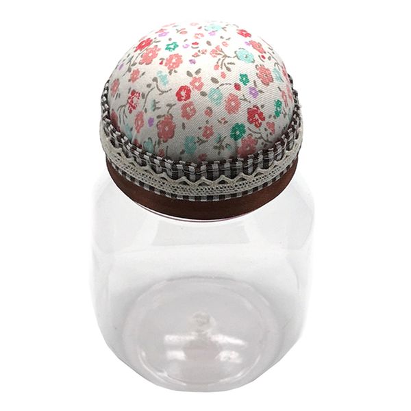 

cloth / pin cushion pincushion with storage bottle diy sewing tool, Black