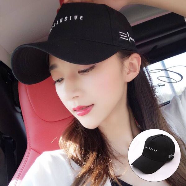 

new letter embroidery hat female couple pink student baseball cap male summer youth hipster cap, Blue;gray