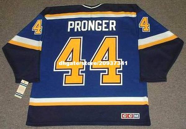 

wholesale mens chris pronger st. louis blues 2001 ccm retro hockey jersey, Black;red