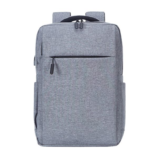 

2020 fashion new men's business backpack waterproof student lapbackpack leisure travel large capacity usb charging schoolbag