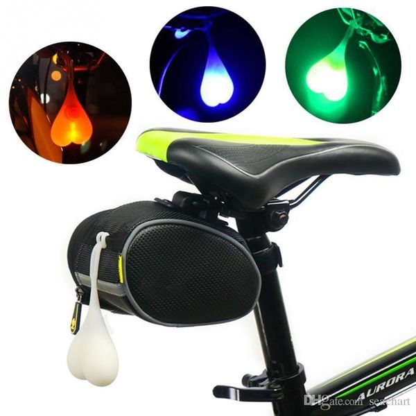 CYCLING BALLS TAIL SILICONE LIGHT CREATIVE BIKE WATERPROOF NIGHT ESSENTIAL LED