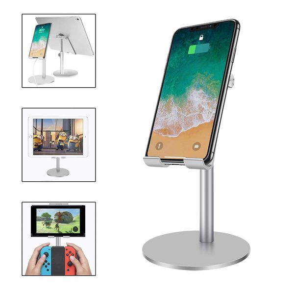 

deskmount for pad air mini, phone holder adjustable height, universal tablet stand, pad stand, multi-angle dock