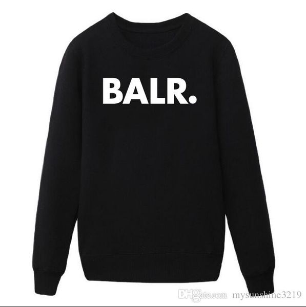 

2016 взрыв модели в европе и америке balr почтовый ящик свитер мода спортивная куртка хеджирование свитер прилив горячий, Black