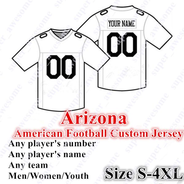 

CUSTOM Arizona American Football Jerseys 1 Murray Customized Sewn On Any Name Any Number Size S- 4XL Mix Order Men Women Youth Stitched