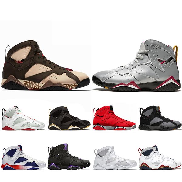 

2019 new jumpman reflective bugs bunny patta x 7 basketball shoes ray allen olympic 7s history of flight hare mens raptor sports sneakers