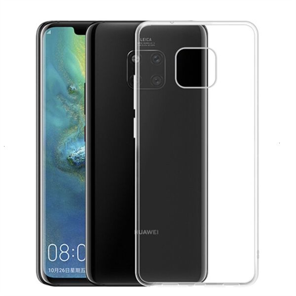 

10шт case mate huawei 20 pro 109 nova 5 5i 4e 4 silicona тп программного обеспечения тонкого 33 i плюс прозрачный clear cover