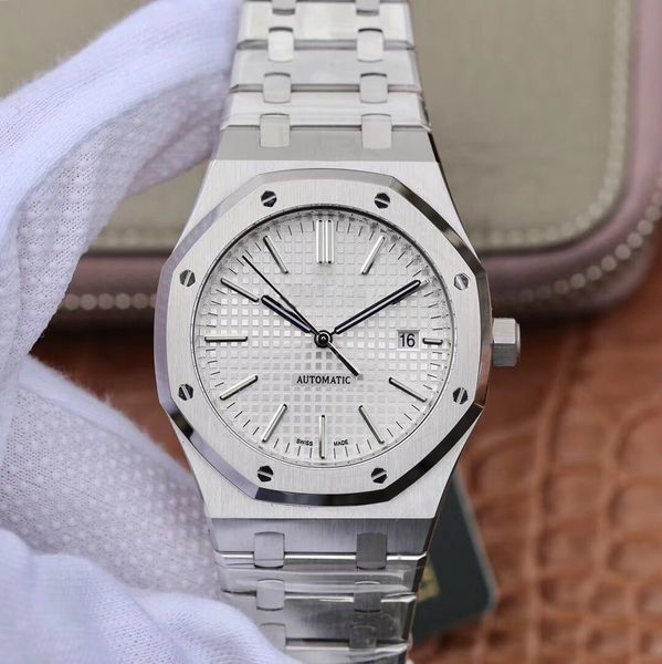 

Om 2019 luxury men 039 watch 15400 erie apphire mirror octagonal watch ring imple calendar watch uper luminou