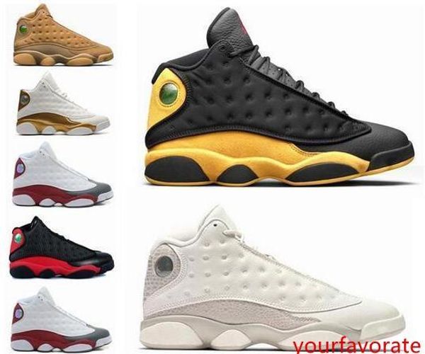 

13 13s cap and gown mens basketball shoes atmosphere grey terracotta blush chicago cat black infrared flints bred dmp mens sports sneakers